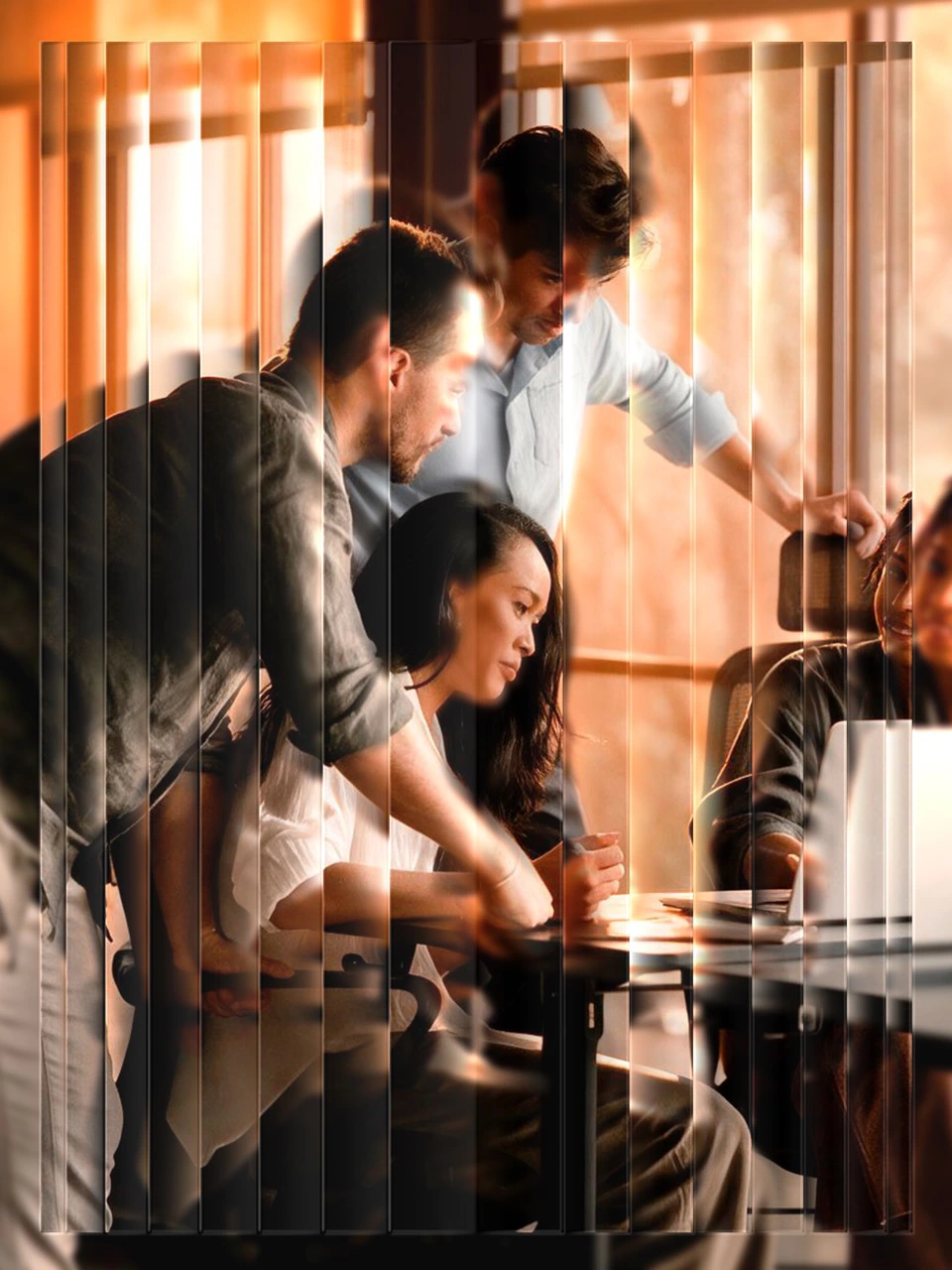 Briefs, feedback, approvals, and results flowing into a structured memory for one brand